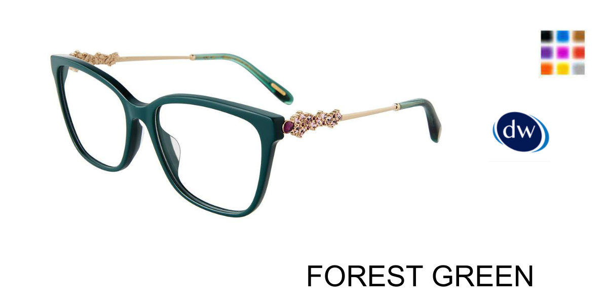 FOREST GREEN           Chopard VCH361S Eyeglasses