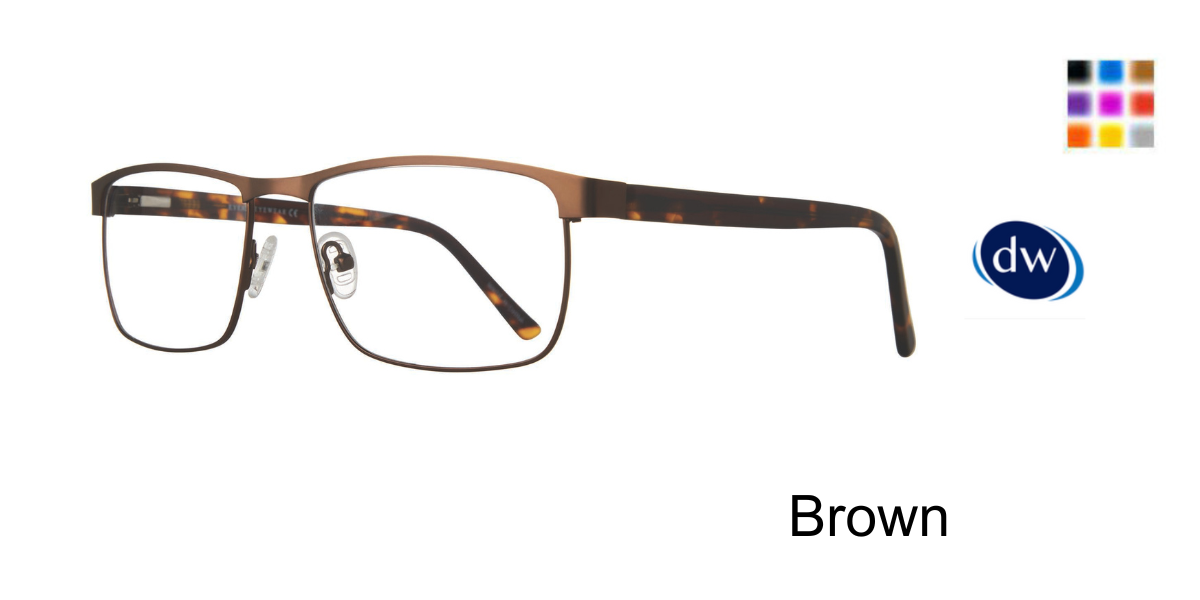 Brown          Eyera Foster Eyeglasses