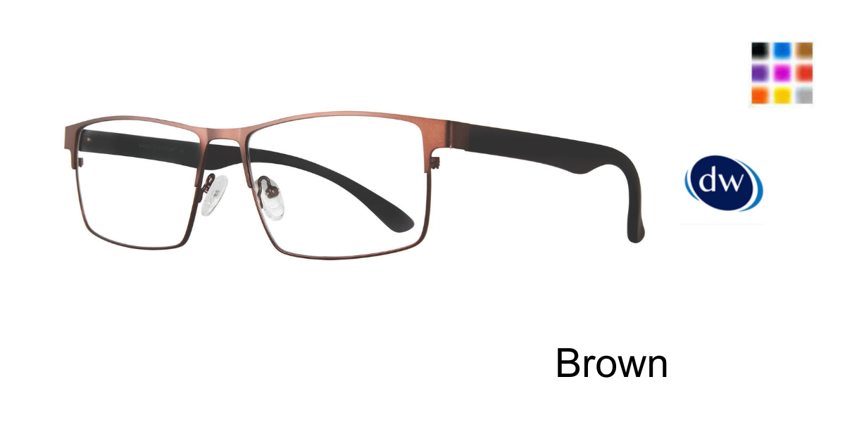 Brown             Maxx Bruiser Eyeglasses
