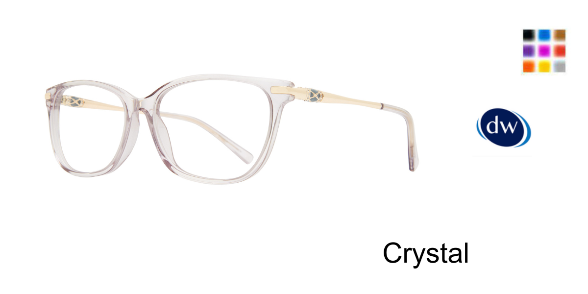 Crystal             Serafina Lydia Eyeglasses