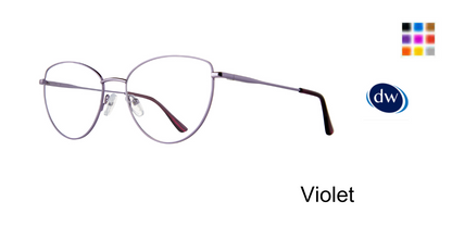 Violet     Affordable Designs Eloise Eyeglasses