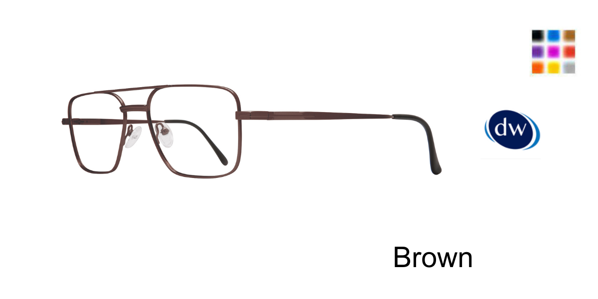 Brown         Eight to Eighty Victory Eyeglasses