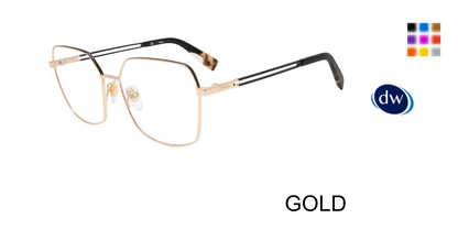 GOLD Furla VFU506 Eyeglasses