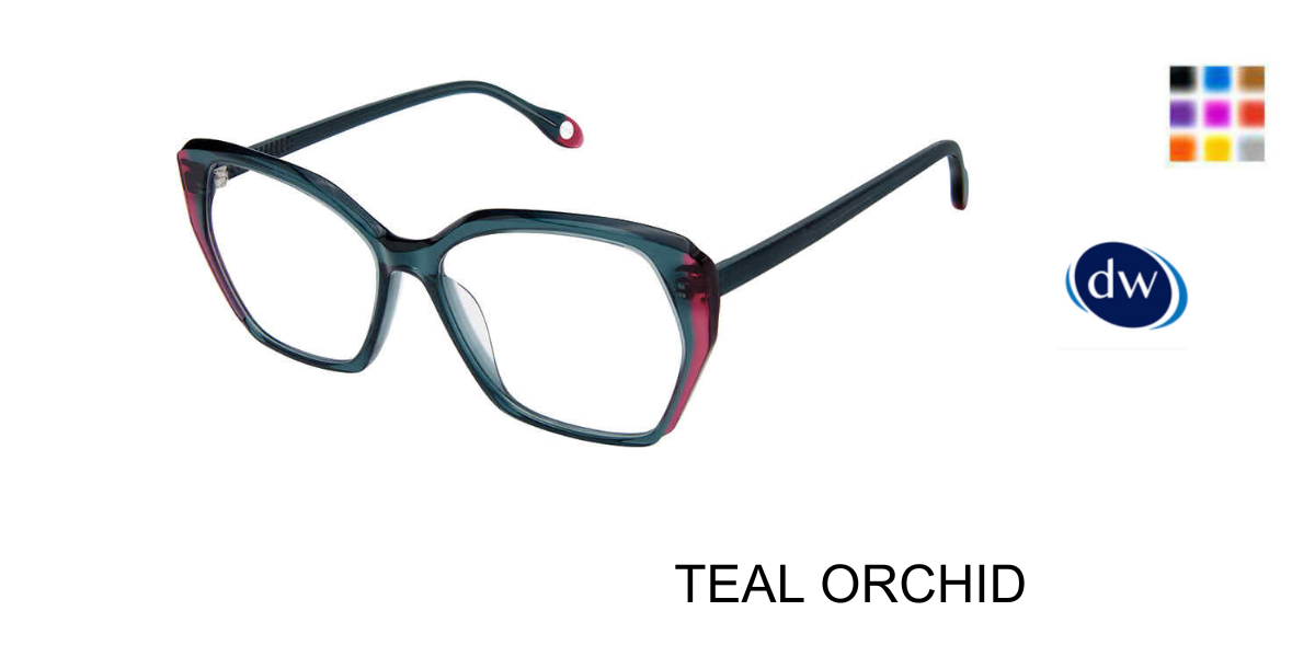 TEAL ORCHID F-3741