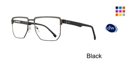 Black         Brooklyn Heights Jefferson Eyeglasses