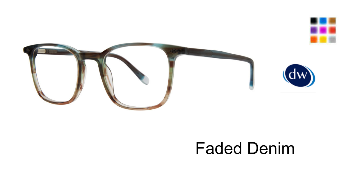 Faded Denim        Original Penguin The Davis Eyeglasses
