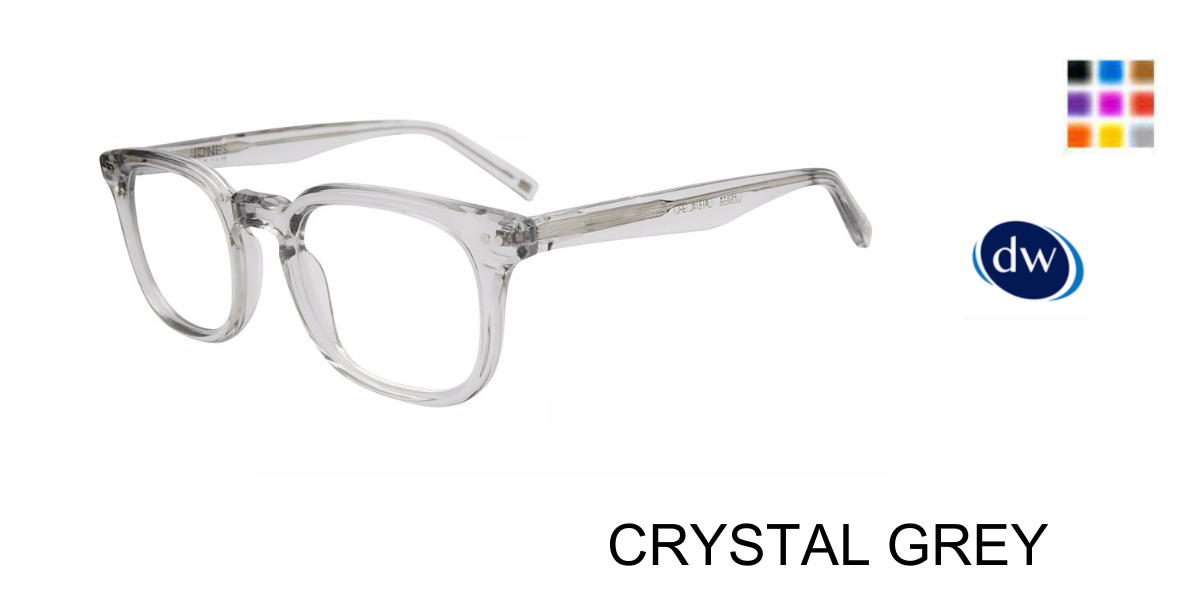 CRYSTAL GREY Jones New York VJOM556 Eyeglasses