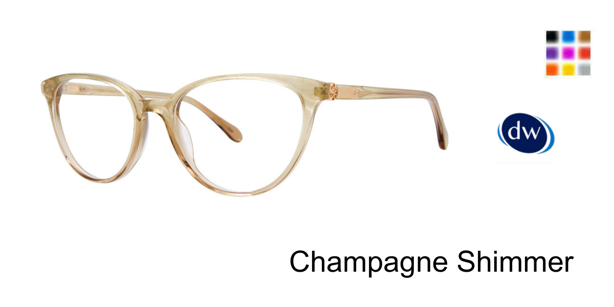 Champagne Shimmer    Lilly Pulitzer Mazie Eyeglasses