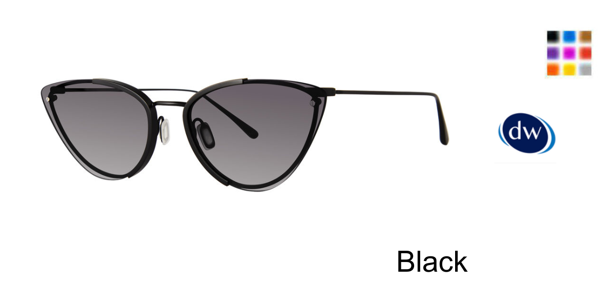 Black         Vera Wang Selwyn Sunglasses