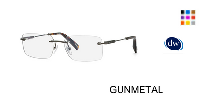 GUNMETAL    Chopard VCHG57 Eyeglasses