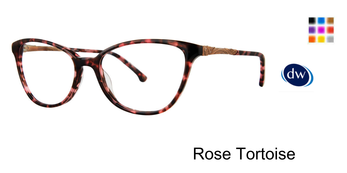 Rose Tortoise      Elliott Ives Bellflower Eyeglasses