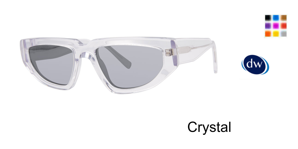 Crystal        Vera Wang Axel Sunglasses
