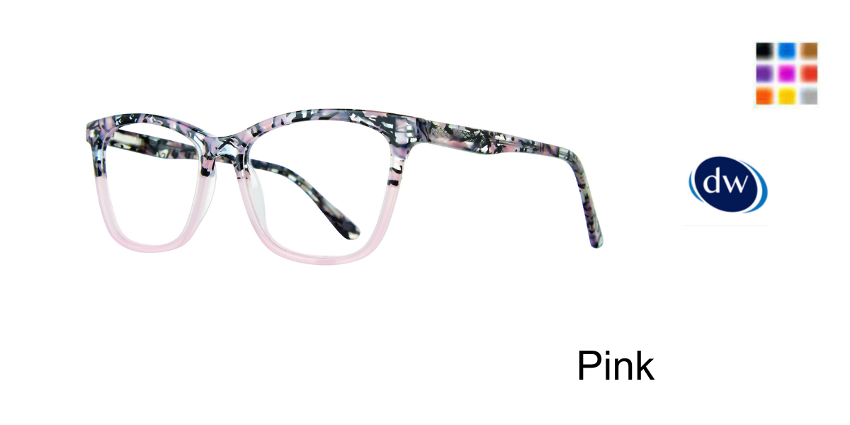 Pink                Serafina Paisley Eyeglasses
