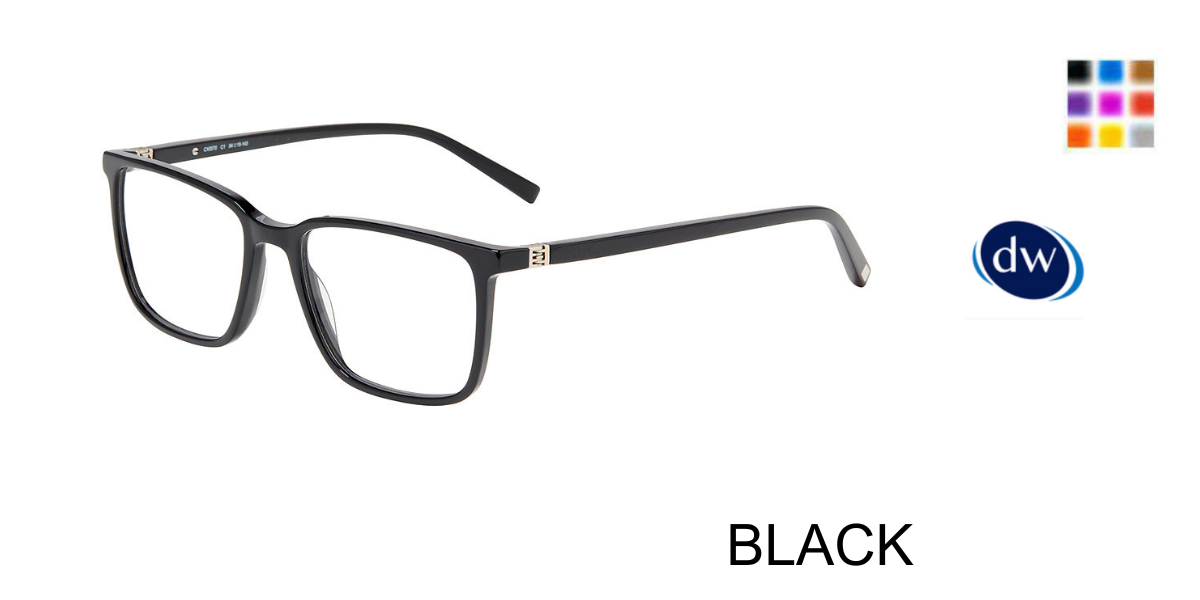 BLACK  Jones New York VJOM559 Eyeglasses