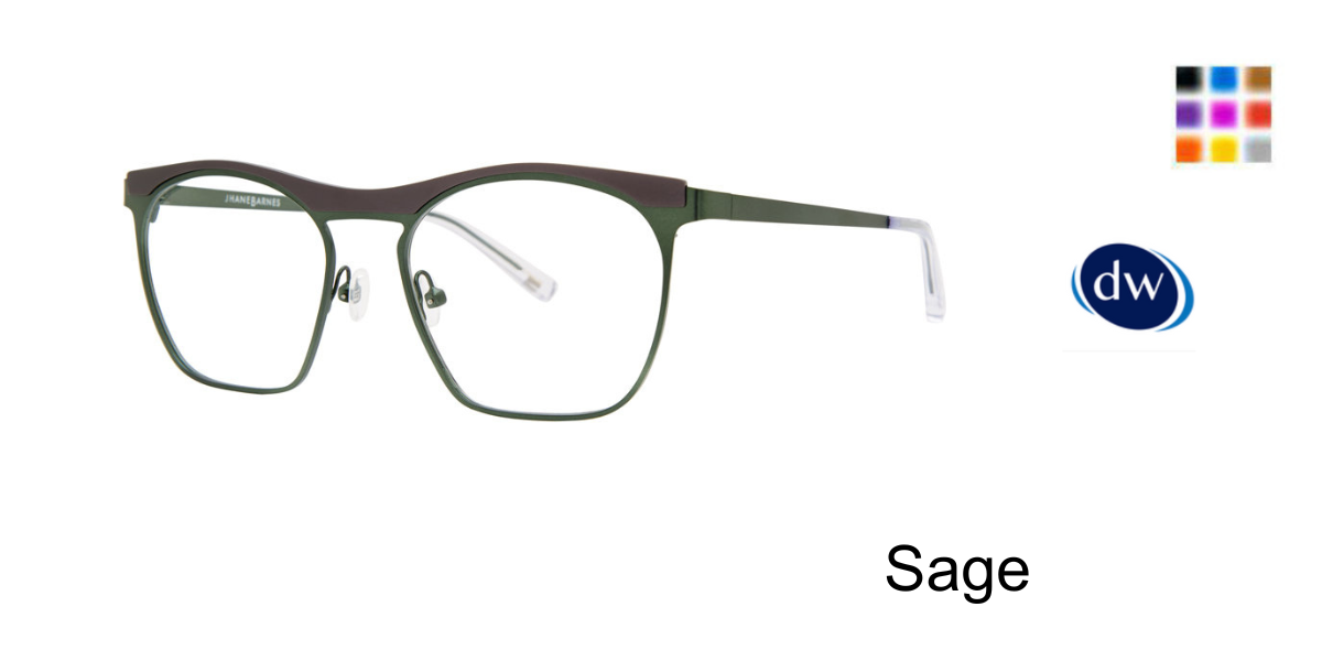 Sage       Jhane Barnes Zenith Eyeglasses