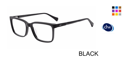BLACK         John Varvatos VJVC021 Eyeglasses