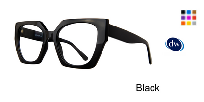 Black     Eight to Eighty Lenor Eyeglasses