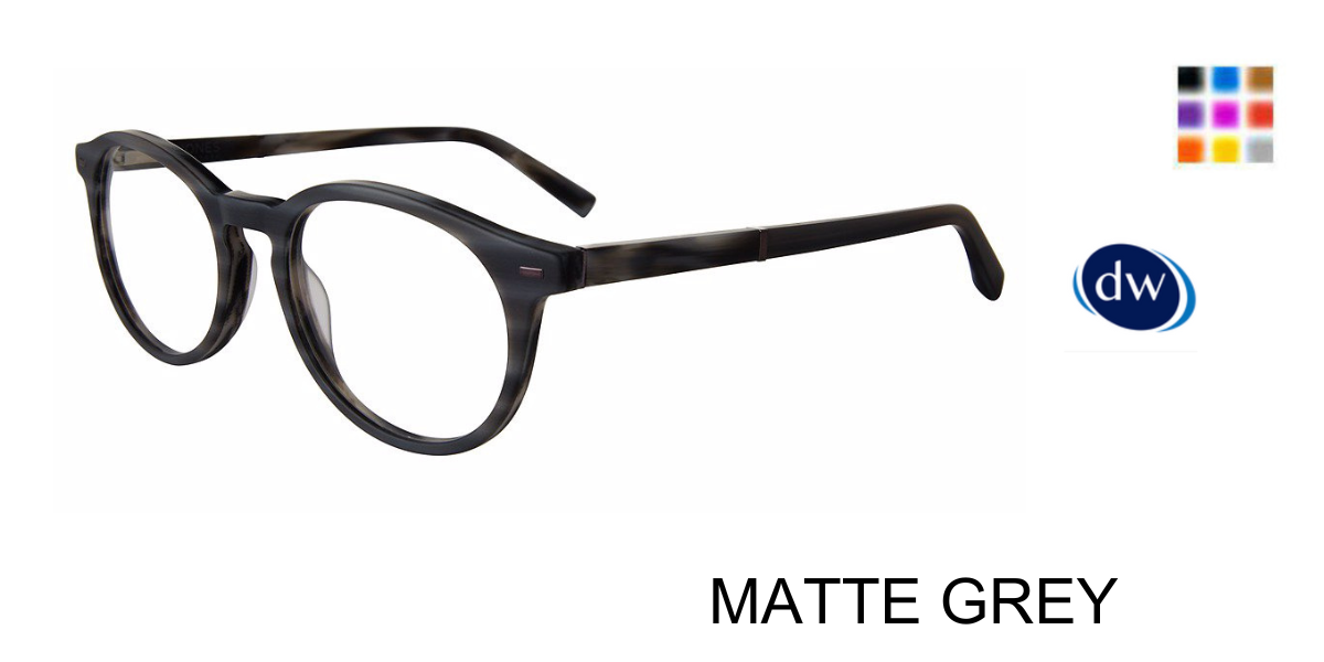 MATTE GREY Jones New York VJOM546 Eyeglasses