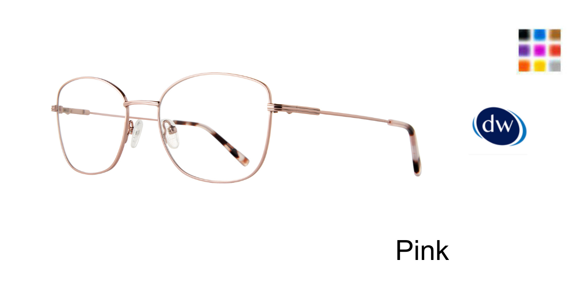 Pink         Lite Design Bonnie Eyeglasses