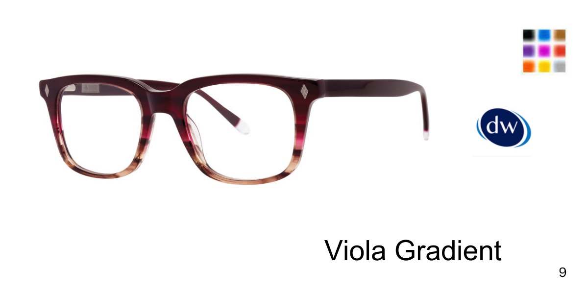Viola Gradient       Original Penguin The Jaeger Eyeglasses