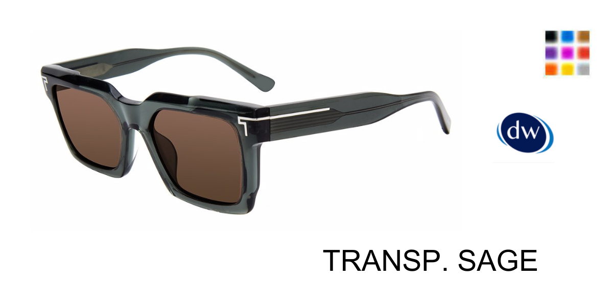 TRANSP. SAGE         TUMI SUN STU511 Sunglasses