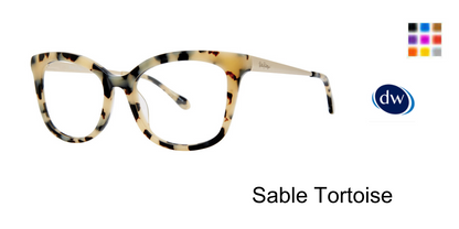 Sable Tortoise          Lilly Pulitzer Lemlie Eyeglasses