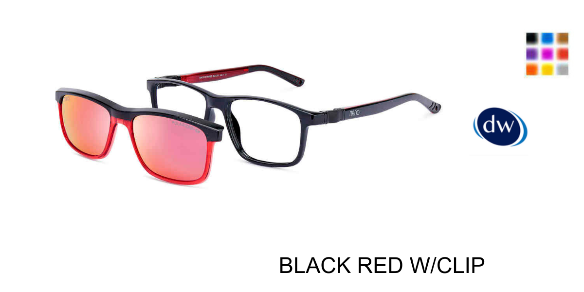 BLACK RED W/CLIP