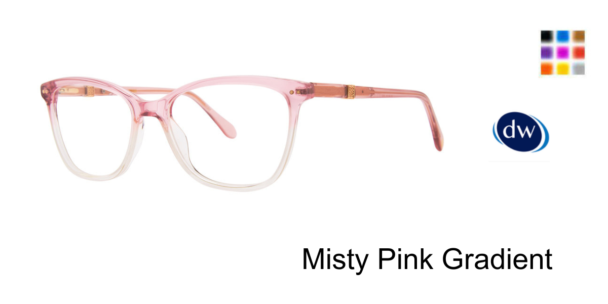 Misty Pink Gradient         Lilly Pulitzer June Eyeglasses
