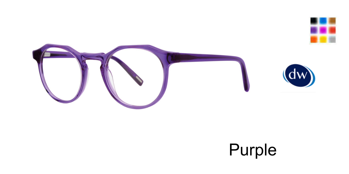 Purple        Jhane Barnes Tessellate Eyeglasses