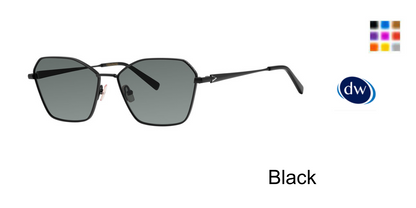 Black     Vera Wang V618 Sunglasses