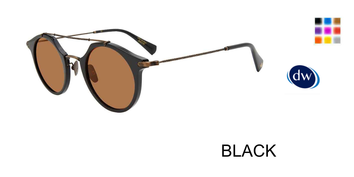 BLACK      John Varvatos SJV560 Sunglasses
