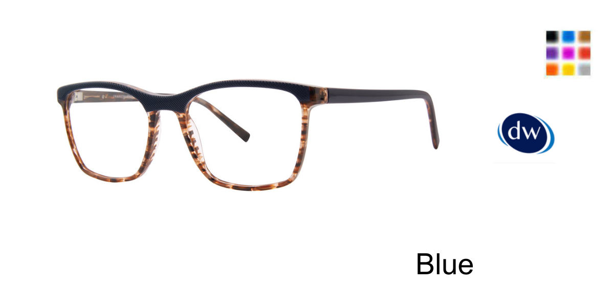 Blue             Jhane Barnes Cofunction Eyeglasses