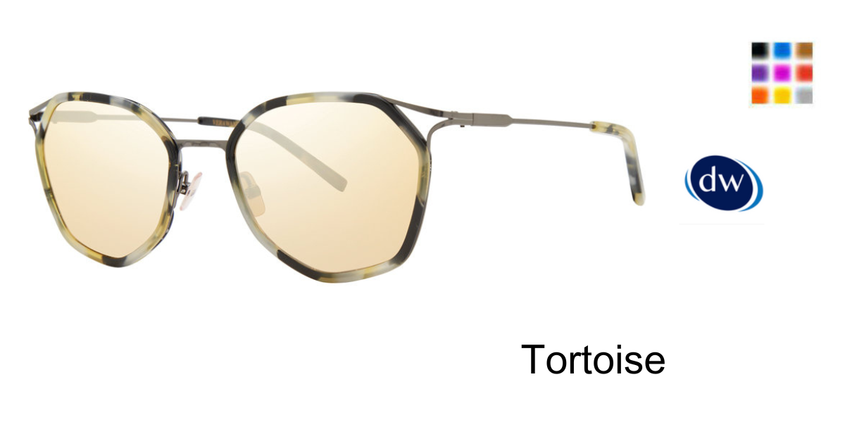 Tortoise  Vera Wang V494 Sunglasses