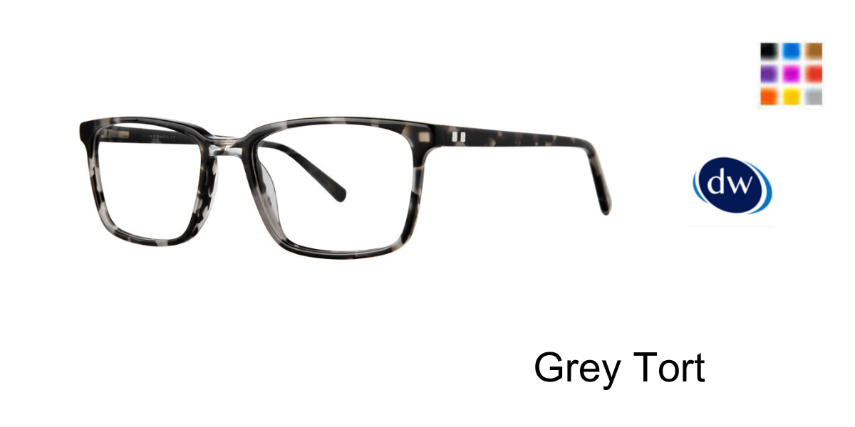 Grey Tort         Jhane Barnes Colormap Eyeglasses