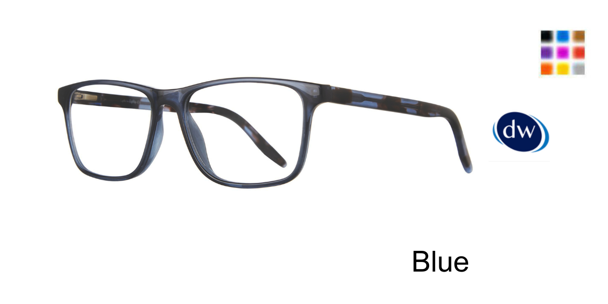 Blue         Eight to Eighty Lyle Eyeglasses