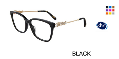 BLACK           Chopard VCH361S Eyeglasses