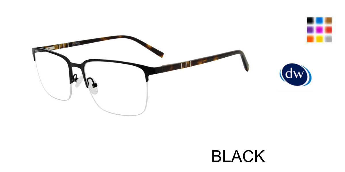 BLACK Jones New York VJOM379 Eyeglasses