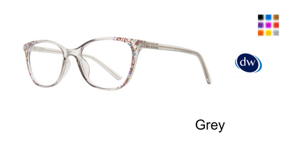 Grey     Affordable Designs Daphne Eyeglasses