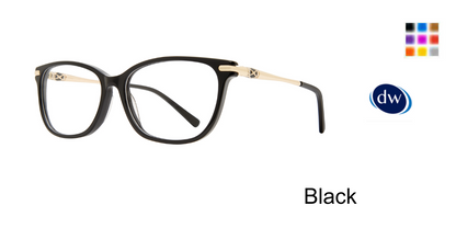 Black            Serafina Lydia Eyeglasses