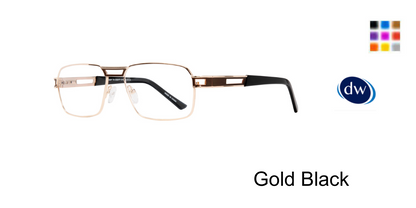 Gold Black         Eight to Eighty Twan Eyeglasses
