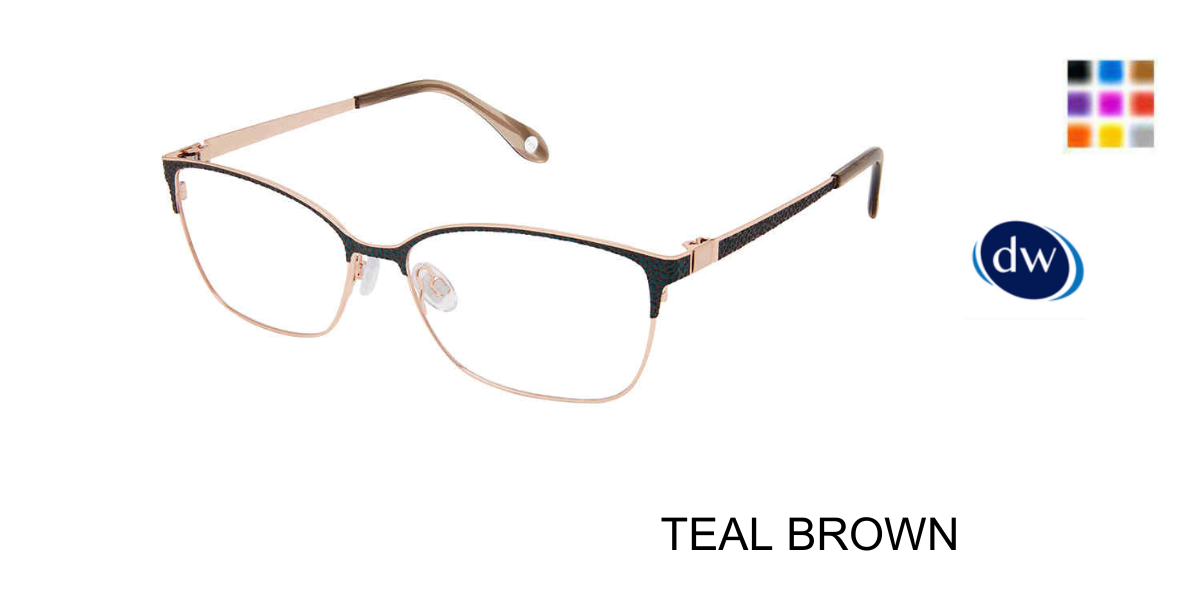 TEAL BROWN F-3740