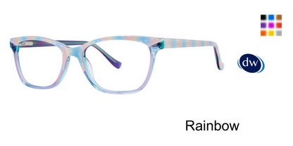 Rainbow          Kensie Silly Eyeglasses