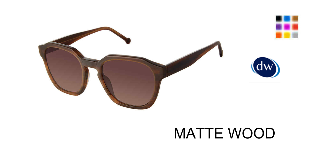 MATTE WOOD            OTP-ONE-TRUE-PAIR-SUN OTPS-2025 Sunglasses