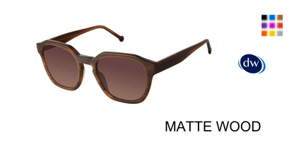 MATTE WOOD            OTP-ONE-TRUE-PAIR-SUN OTPS-2025 Sunglasses