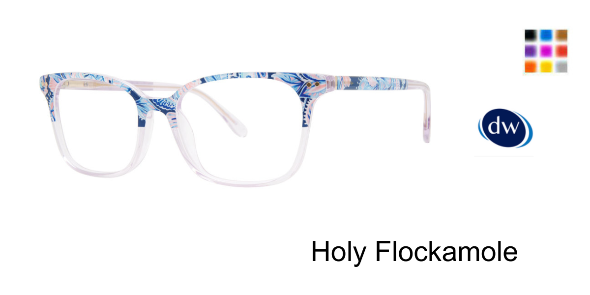 Holy Flockamole      Lilly Pulitzer Alexa Eyeglasses