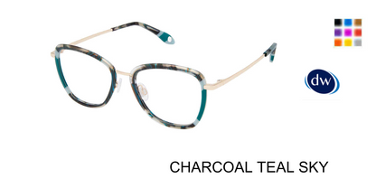 CHARCOAL TEAL SKY  F-3747