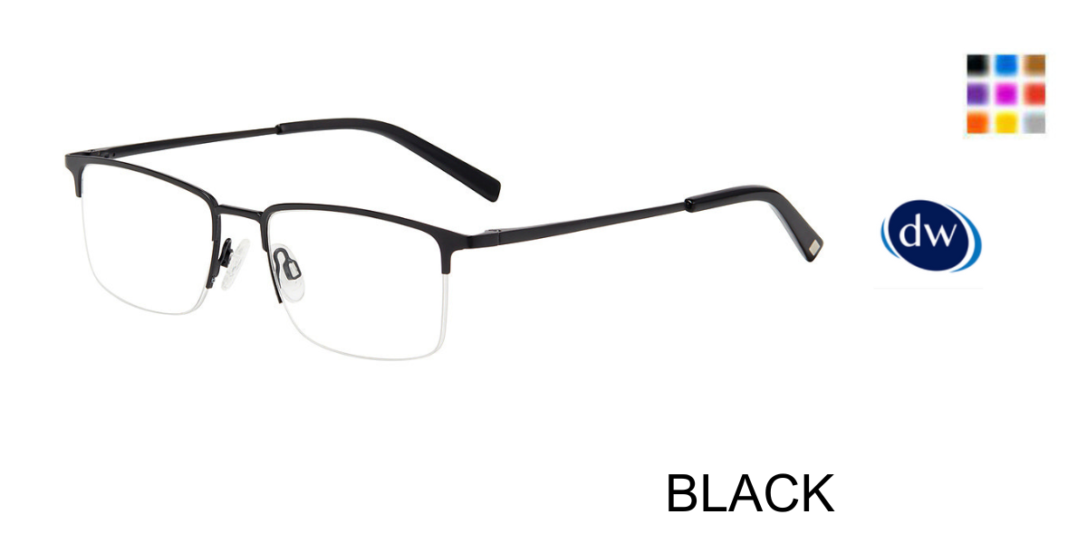 BLACK Jones New York VJOM380 Eyeglasses