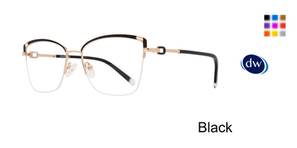Black           Serafina Phoebe Eyeglasses