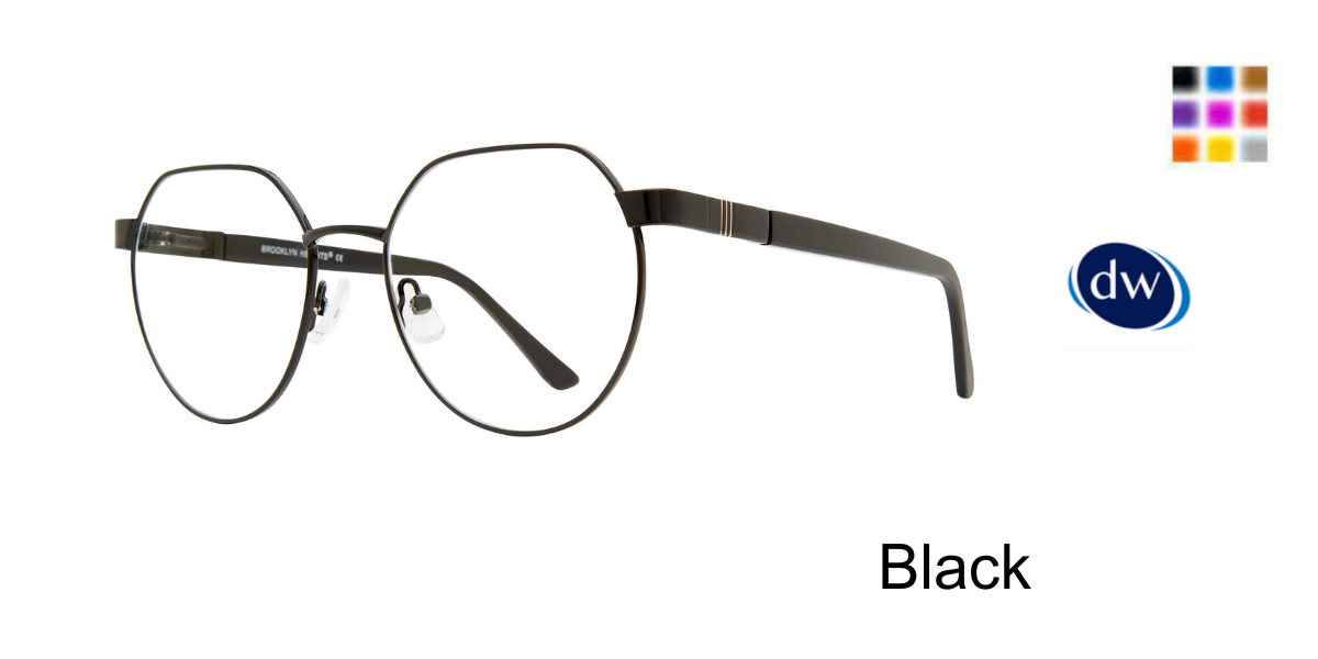 Black            Brooklyn Heights Remington Eyeglasses
