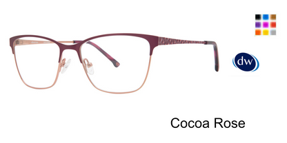 Cocoa Rose        Elliott Ives Lady's Slipper Eyeglasses